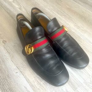 Gucci leather loafers